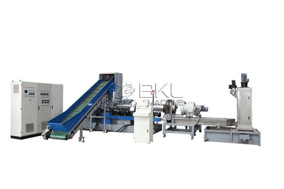 LLDPE Single Screw Extruder Machine 350Kg H Plastic Film Washing Line