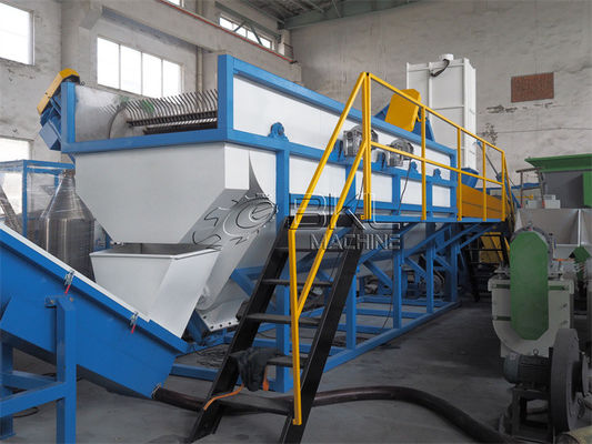 Plastic Recycling Lines In Washing Plant Machine